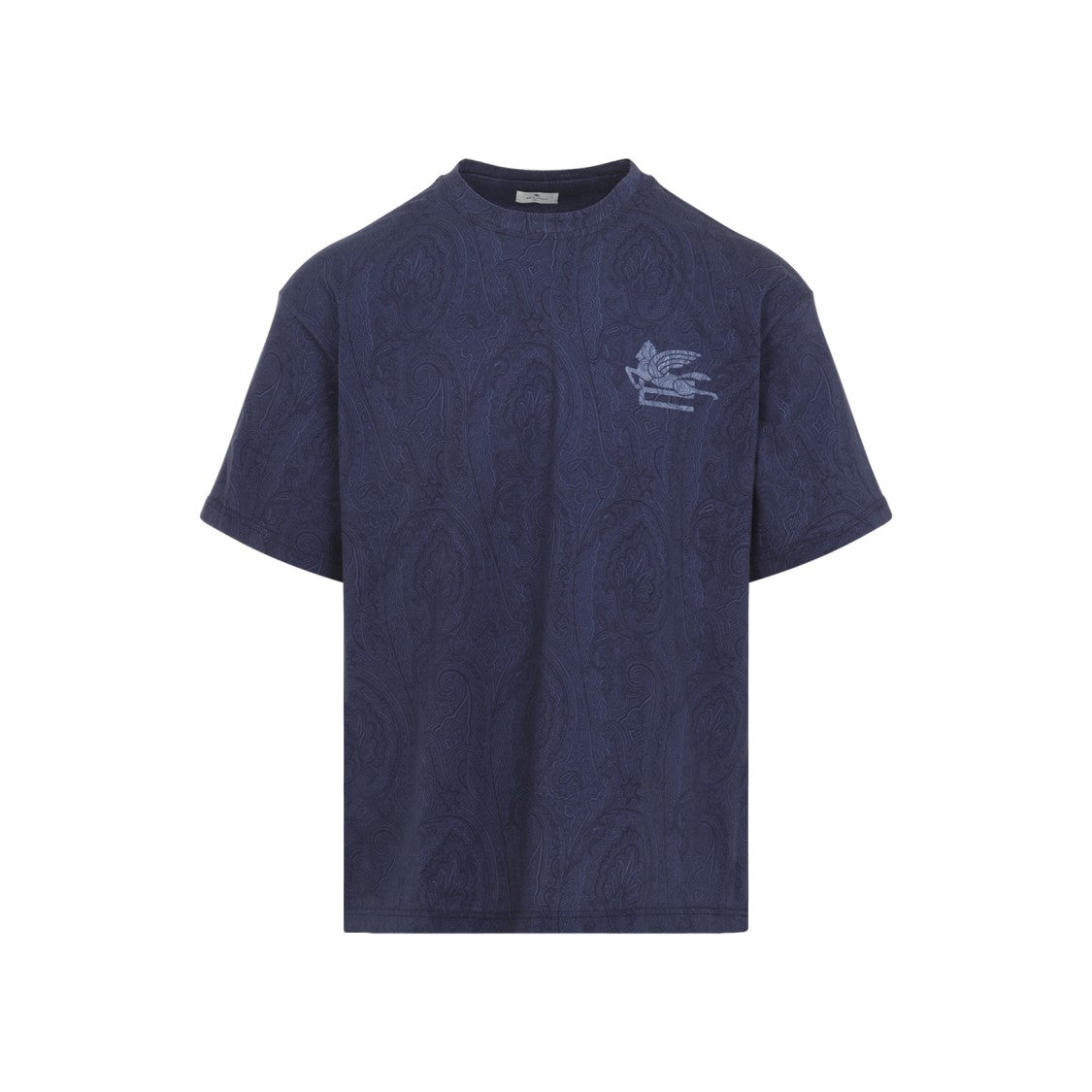Etro Blue Cotton Soho T-Shirt