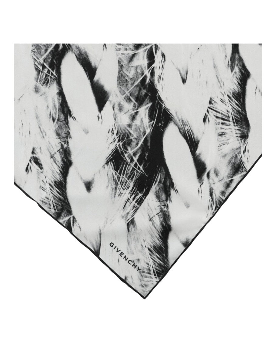 Givenchy Braid Print Silk Scarf