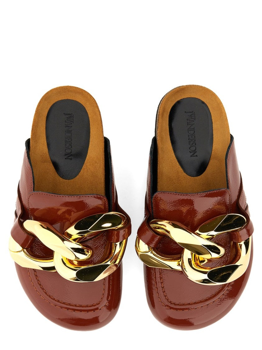 J. W. Anderson Glossy Leather Mules
