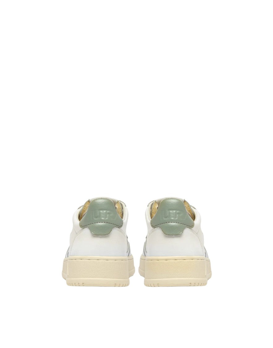 Autry Medalist Low Men’S White/Sea Grass Sneakers