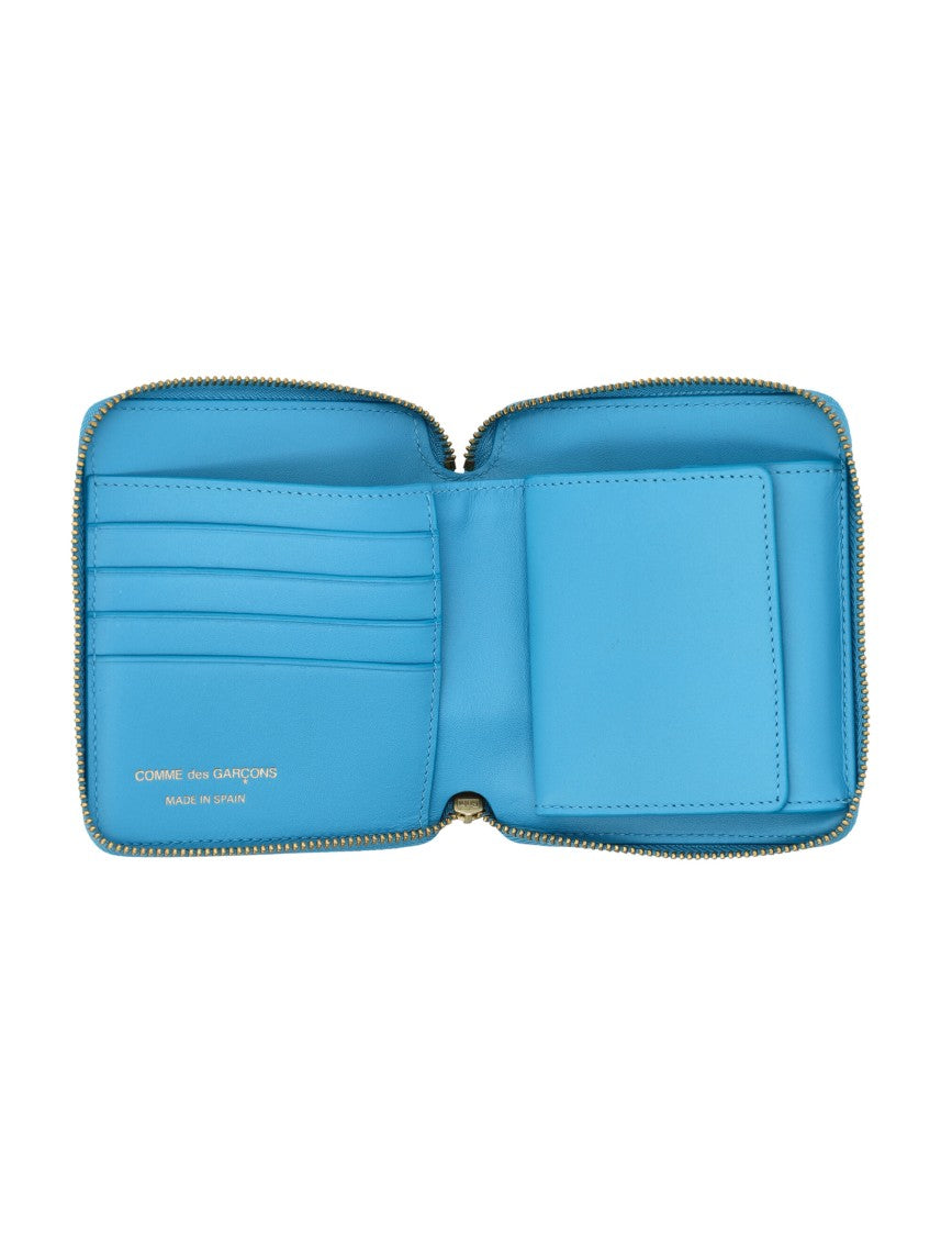 Comme Des Garçons Colour Vertical Wallet Zip Around