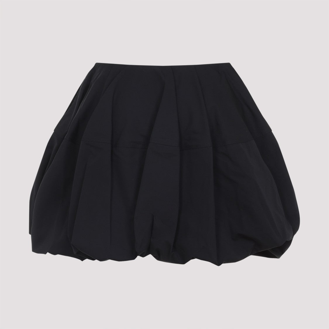 Alaïa Voluminous Pleated Skirt With Sculptural Design