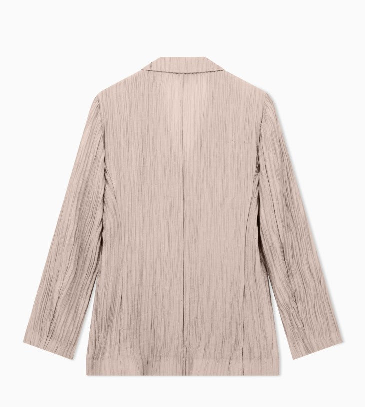 Emporio Armani Single Breasted Sparkling Creponne Lapel Jacket