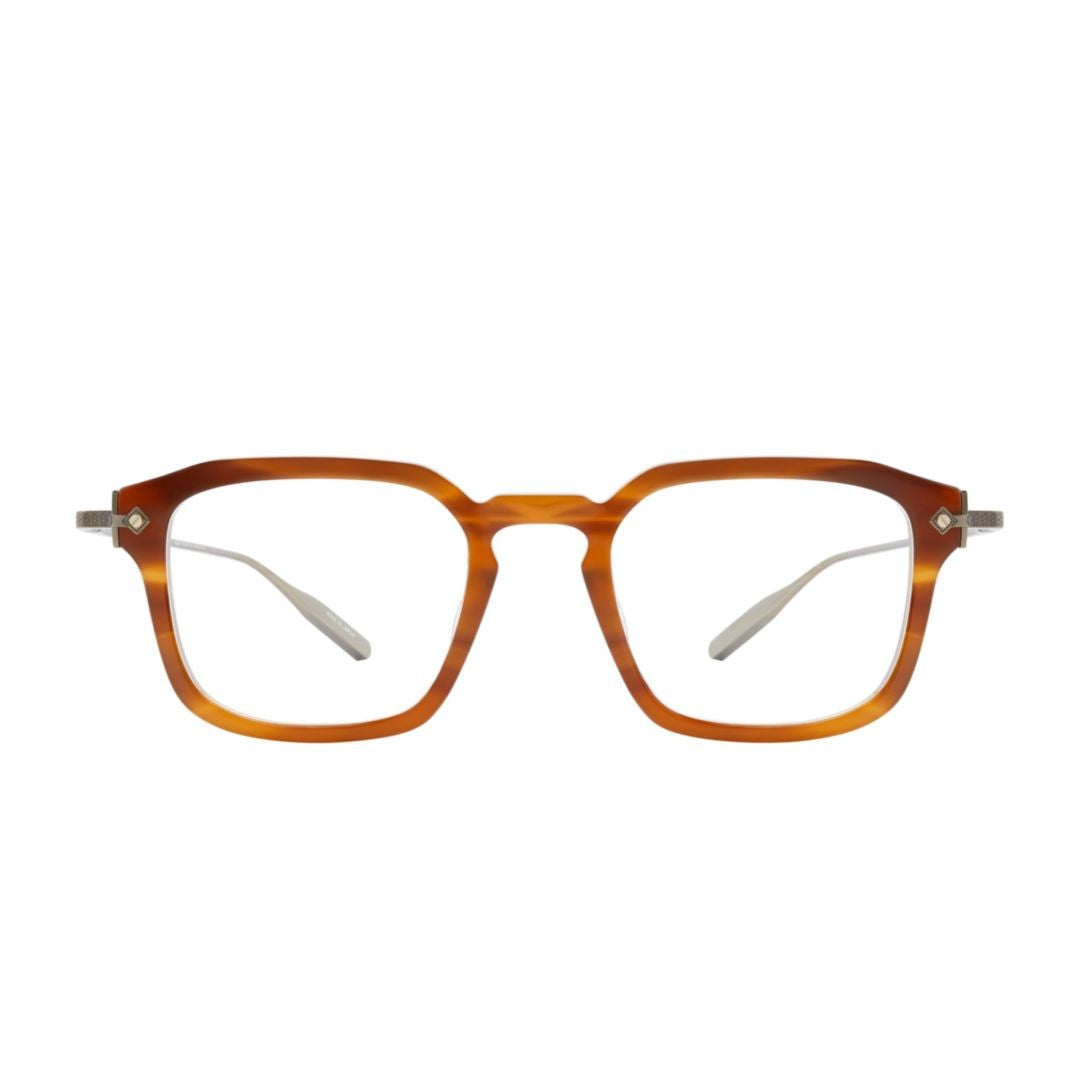 Barton Perreira Nolan Square-Frame Tortoiseshell Acetate Eyeglasses With Metallic Temples