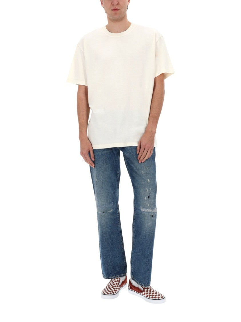 Amish Jamesnip & Tac Faded Straight Jeans