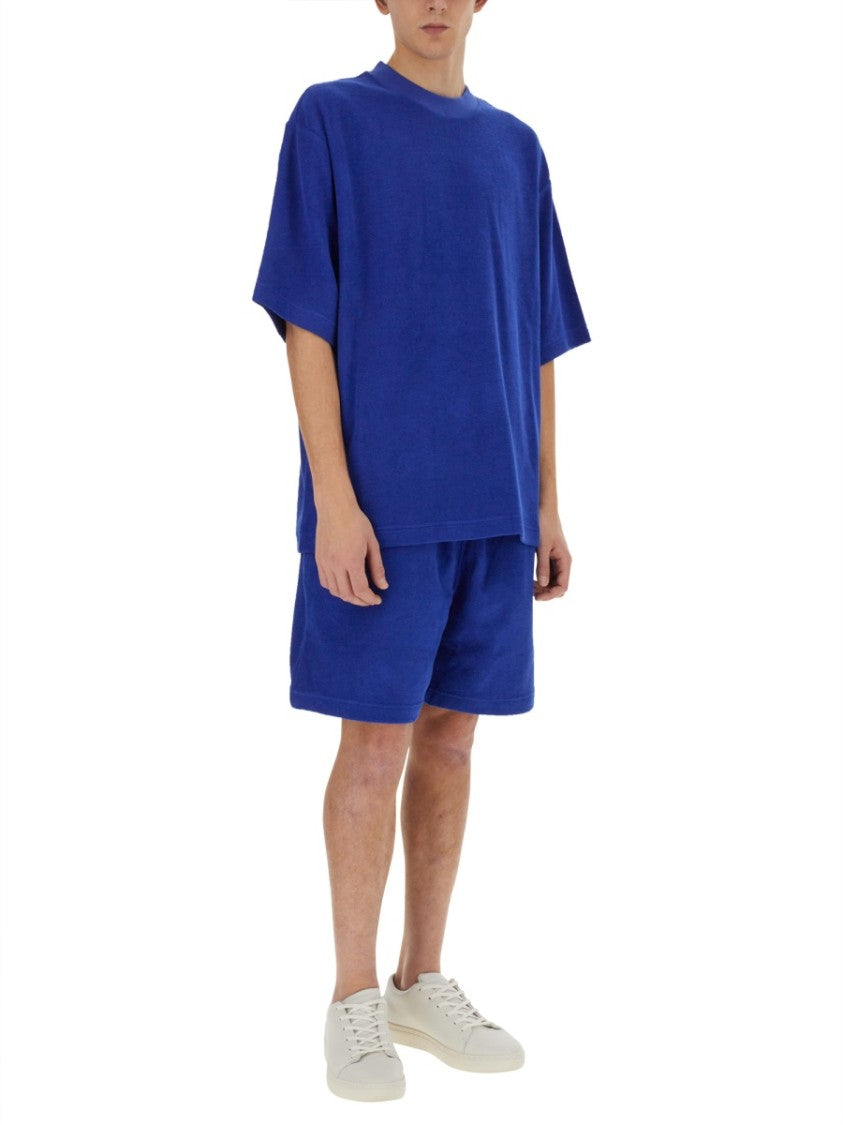 Burberry Relaxed Fit Blue T-Shirt