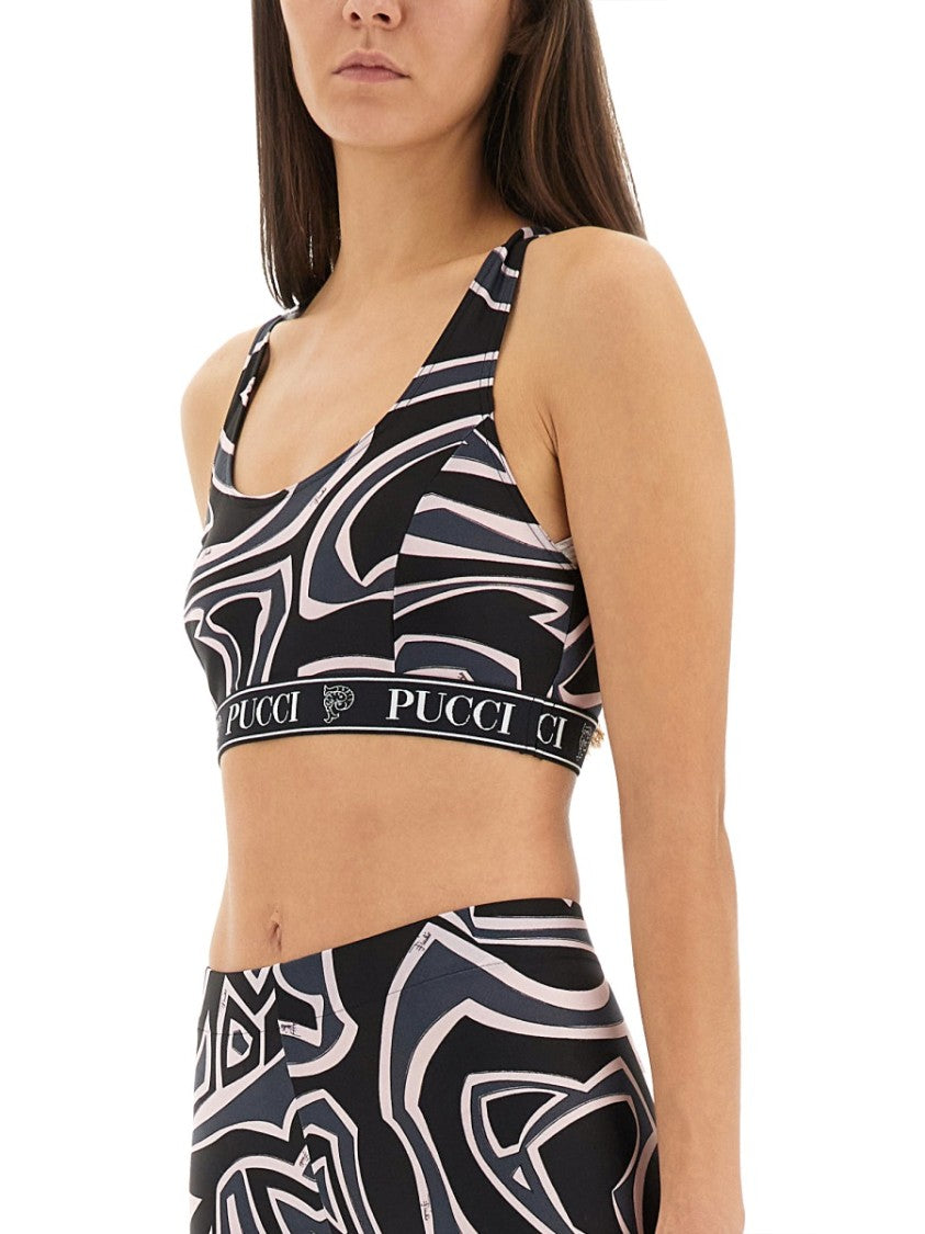 Pucci Labyrinth Print Top