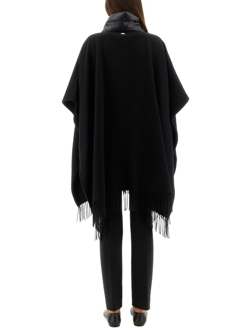 Herno Warmy And Ultralight Nylon Resort Poncho