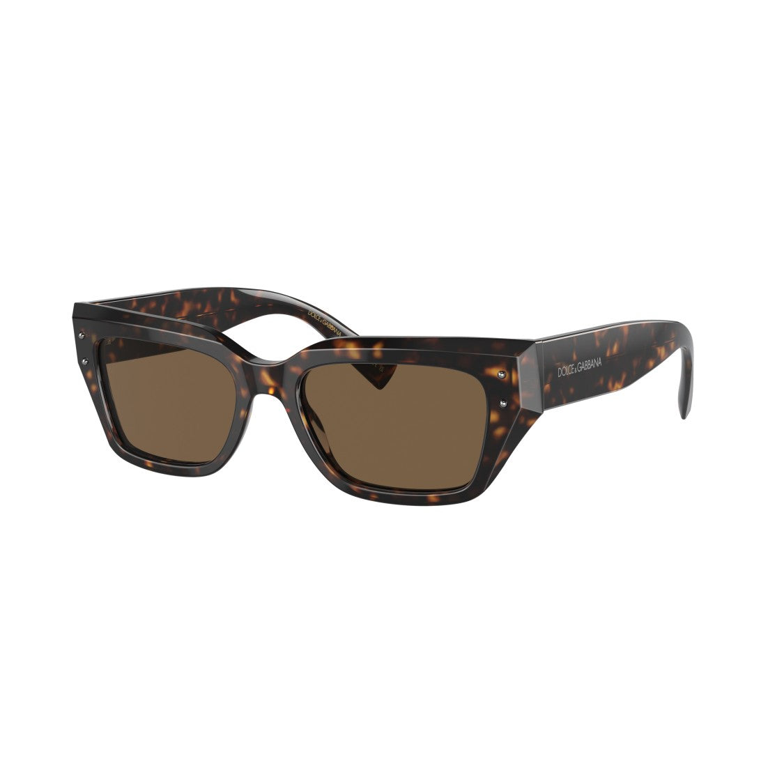 Dolce & Gabbana 0Dg4462 Rectangular Tortoiseshell Acetate Sunglasses