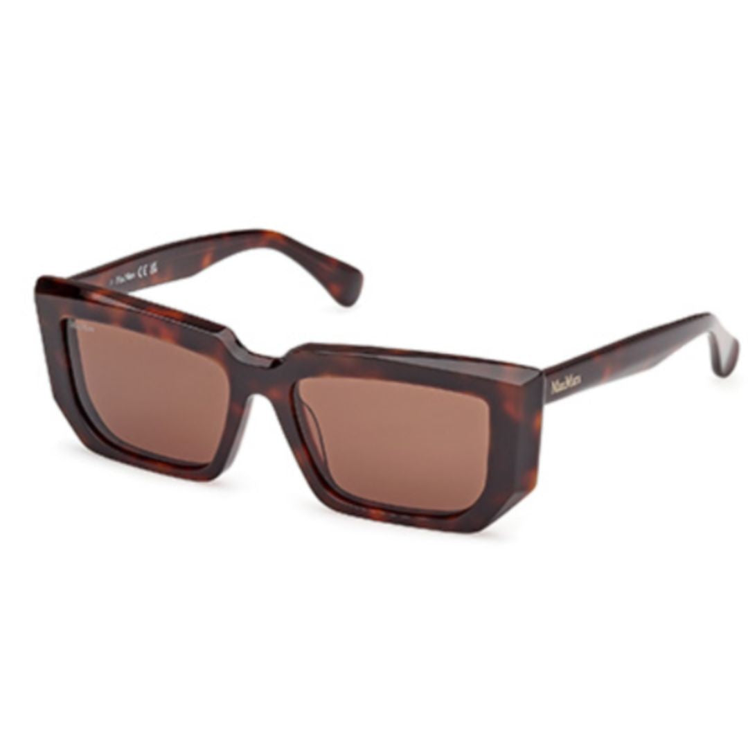 Max Mara Mm0126 Tortoiseshell Acetate Oversized Sunglasses