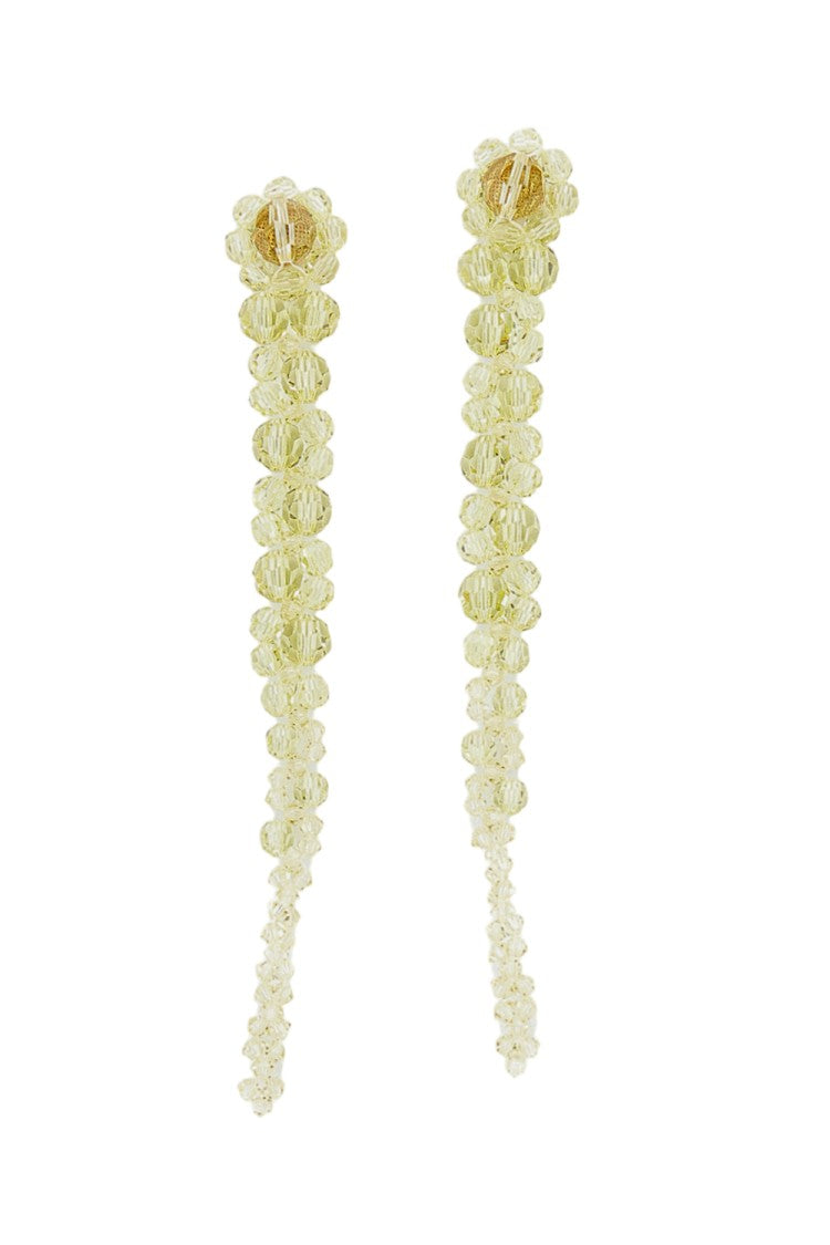 Simone Rocha Drip Crystal Earrings