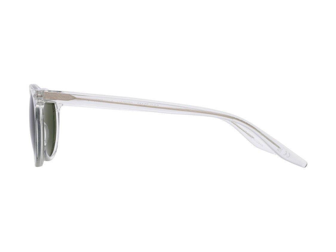 Barton Perreira Green Bp40036i Transparent Round Acetate Sunglasses