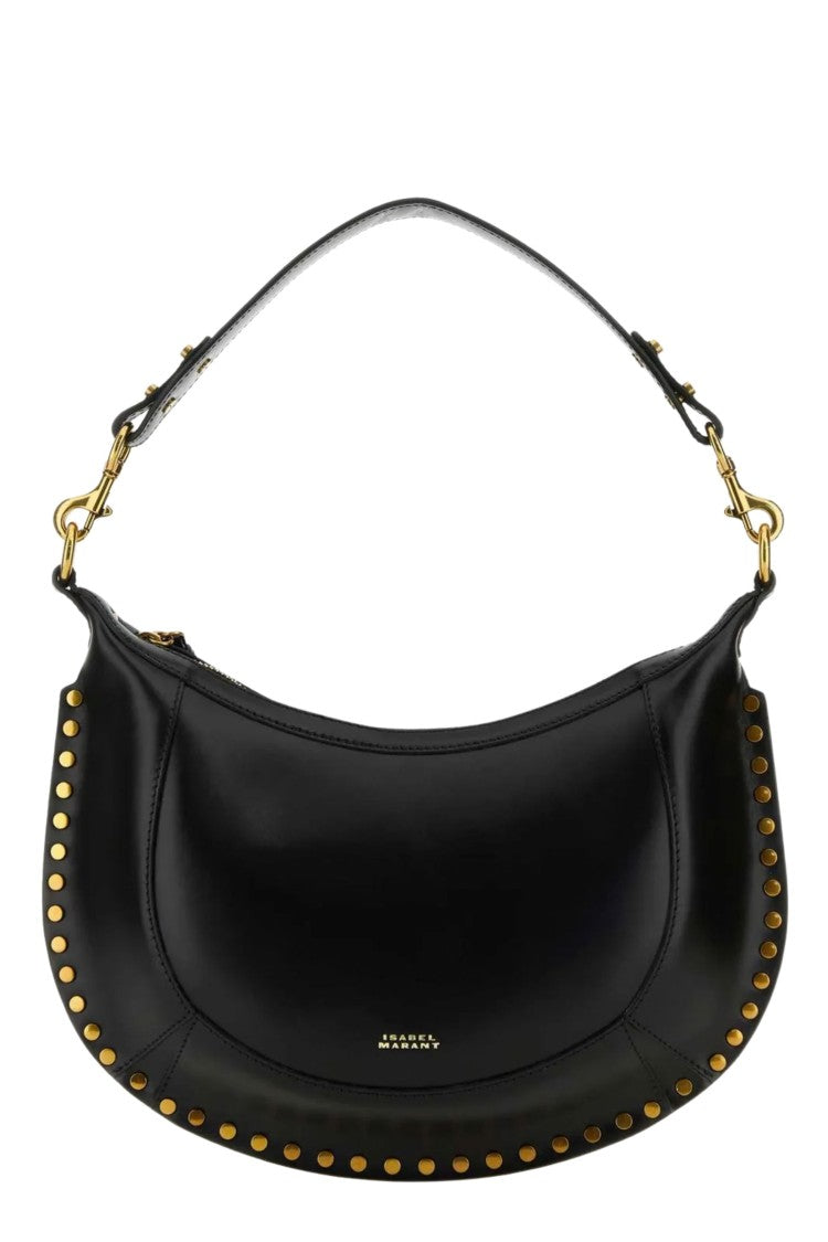 Isabel Marant Black Naoko Smooth Leather Handbag