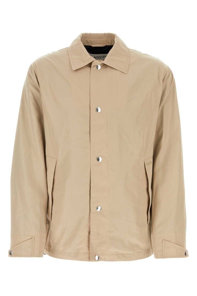 Lanvin Cappuccino Polyester Windbreaker