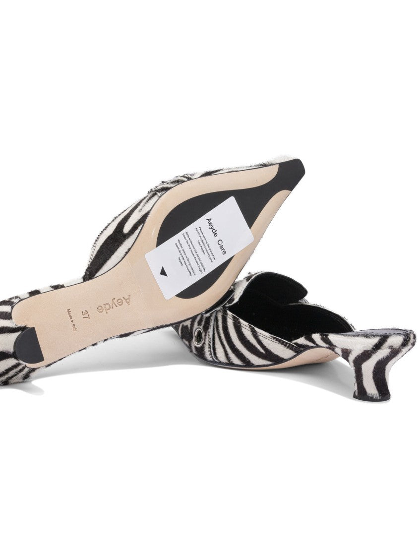 Aeydē Pointed-Toe Black Pumps