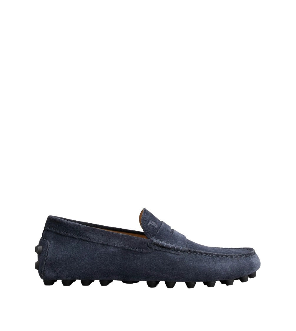 Tod's Black Mocassino Gommino Macro 52K Shoes