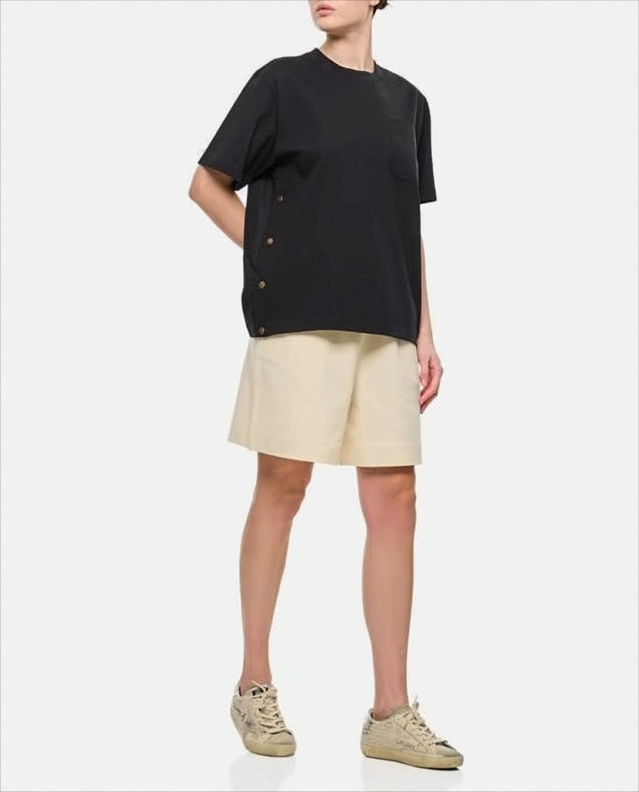 Moncler Relaxed Fit Black T-Shirt