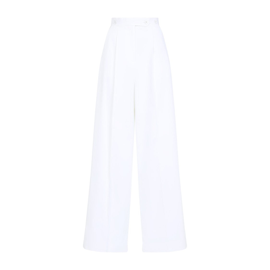 Givenchy Tailored White Wide-Leg Trousers
