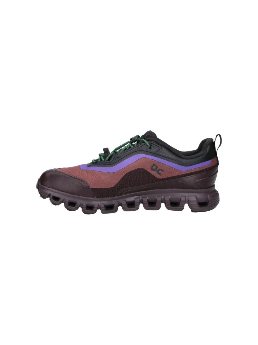 On Burgundy Cloud 6 Geo Waterproof Sneakers