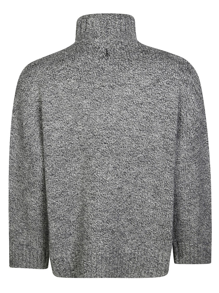 J. W. Anderson Boxy Cropped Jumper With High Neckline