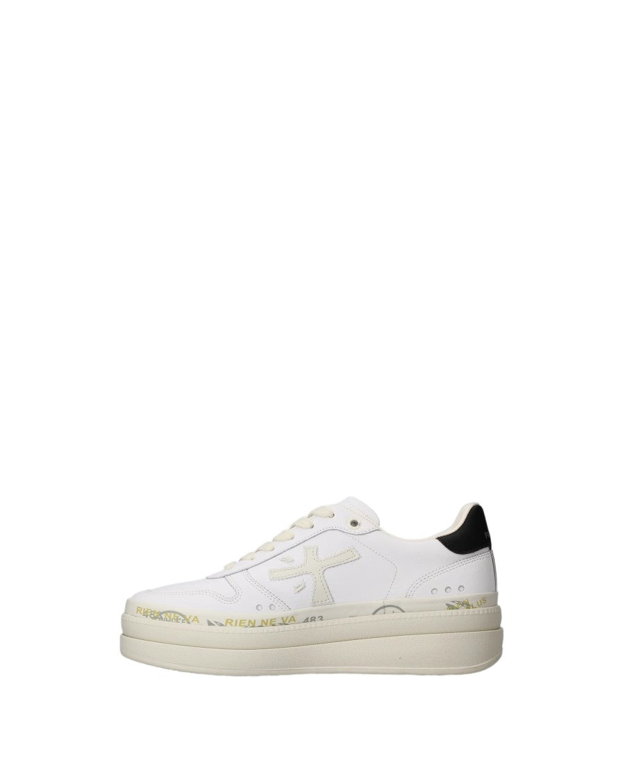 Premiata Double-Layer Platform Midsole Sneakers