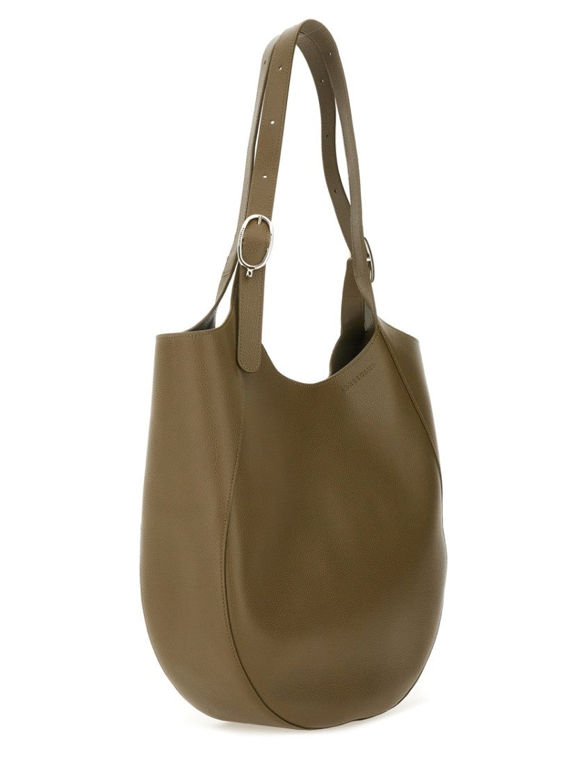 Longchamp Xl "Le Foulonné" Shopping Bag