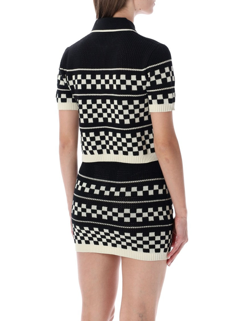 Amiri Polo Knit Dress