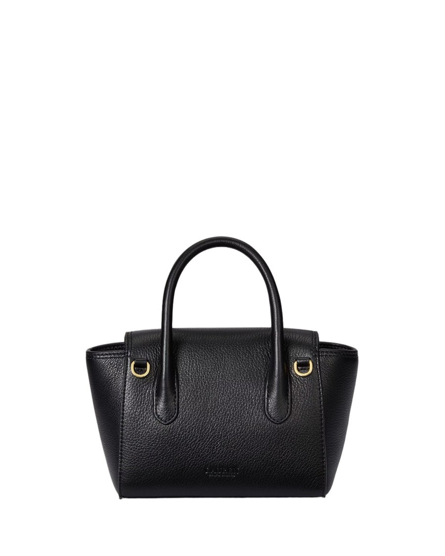 Lauren Ralph Lauren Compact Textured Leather Satchel