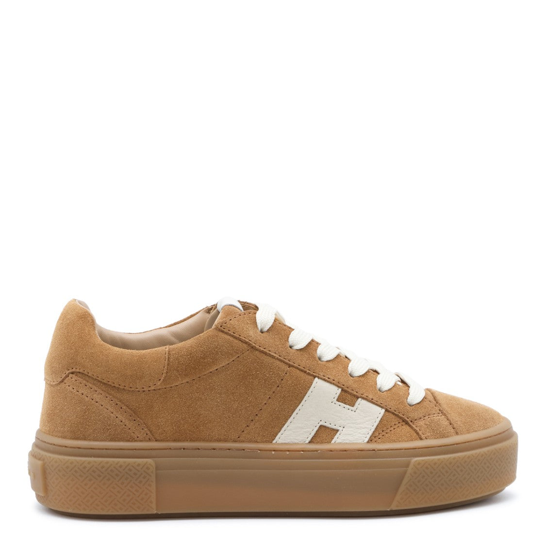 Hogan Suede Sneakers With Contrasting Logo