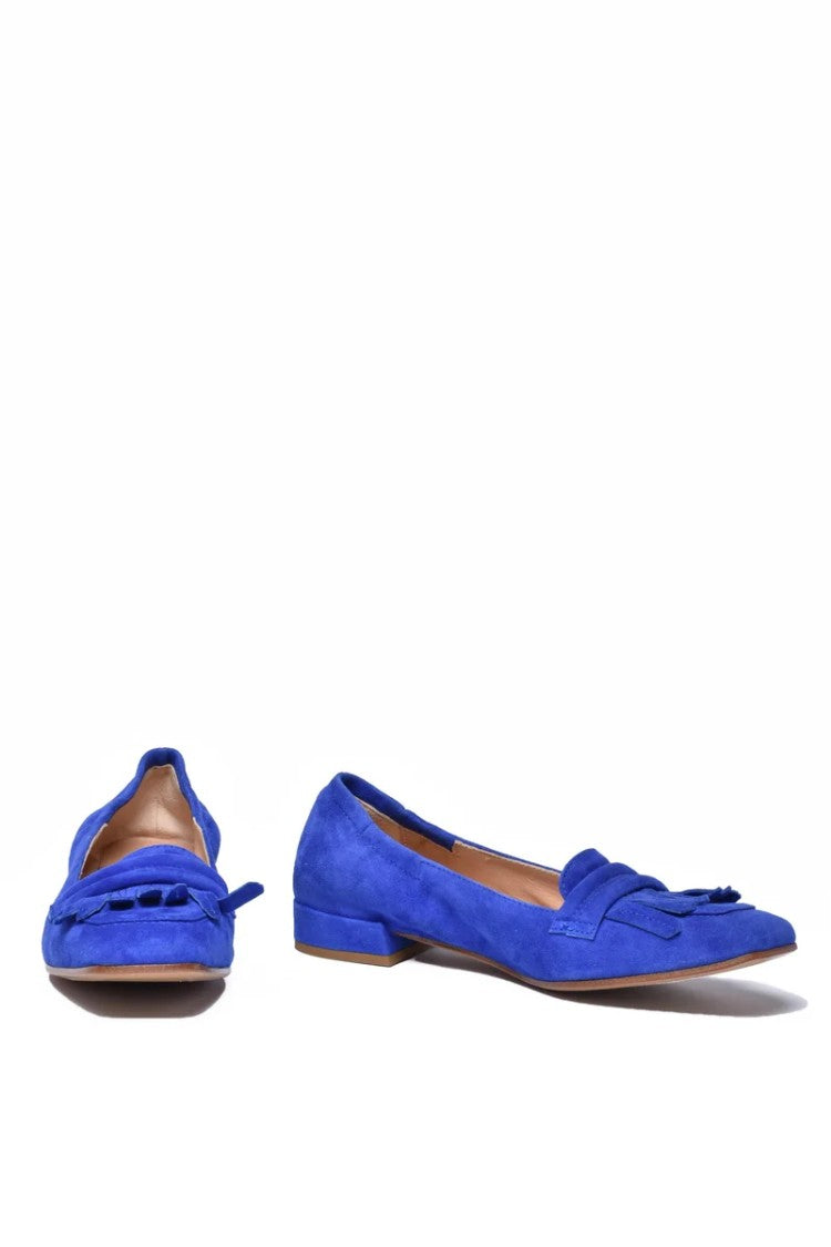 Giancarlo Abbigliamento Suede Loafer - Royal Blue