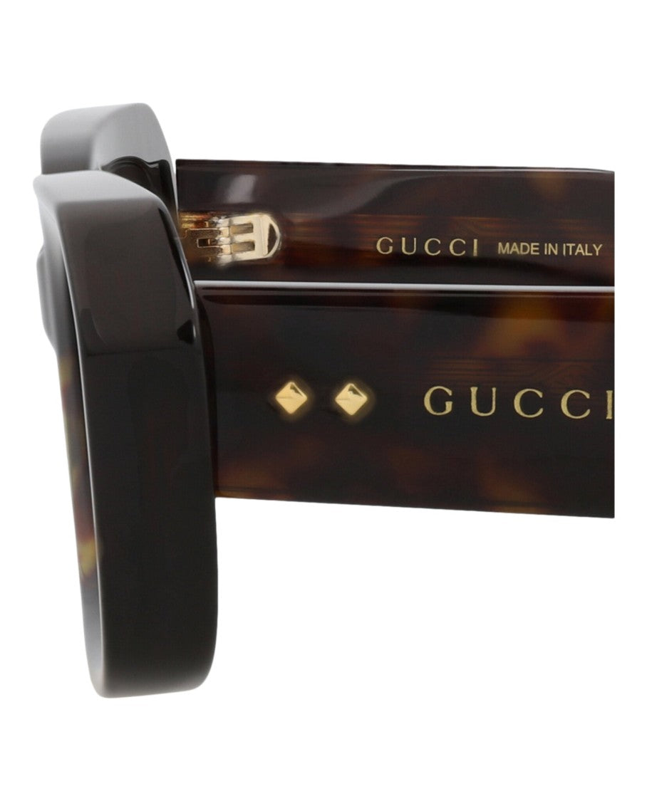 Gucci Square-Frame Recycled Acetate Sunglasses