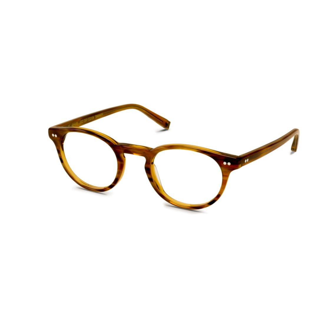 Moscot Tortoiseshell Sp-Fra-O Acetate Round Eyeglasses