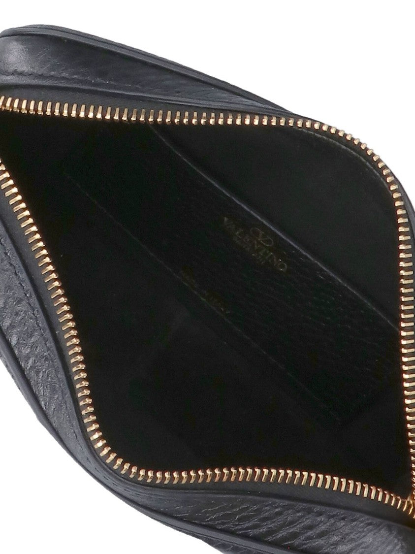 Valentino Garavani "Alltime" Mini Crossbody Bag Black