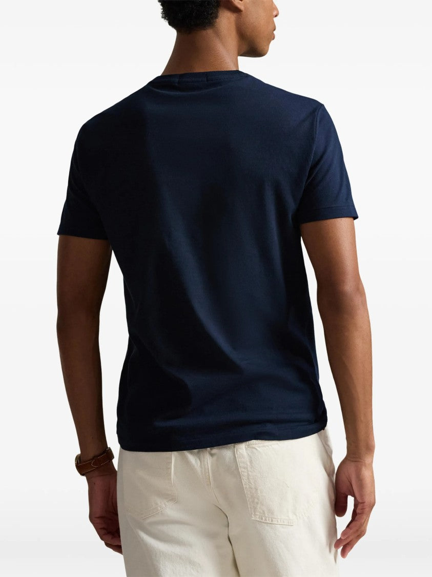 Polo Ralph Lauren Short Sleeve Skiing Bear Graphic Tee