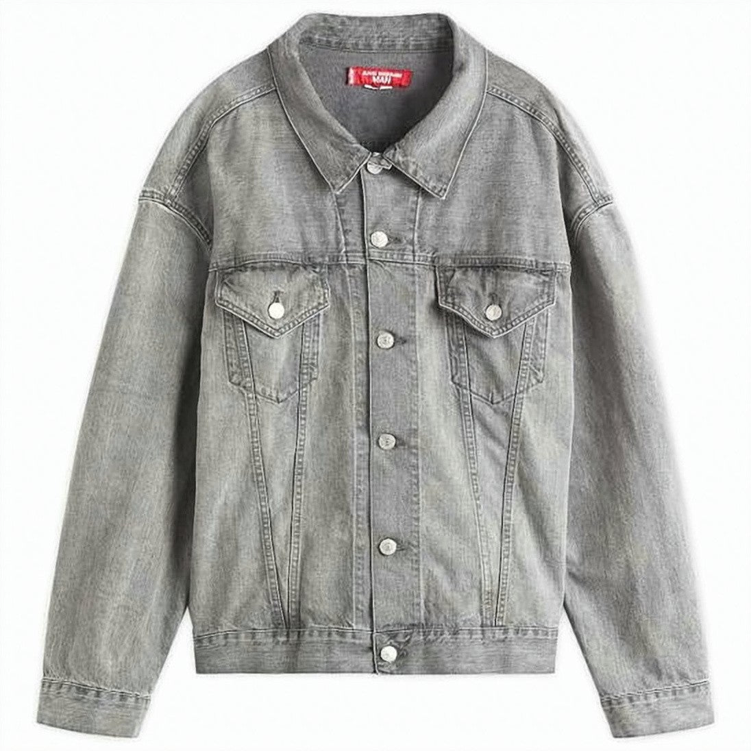 Junya Watanabe Washed Grey Denim Jacket