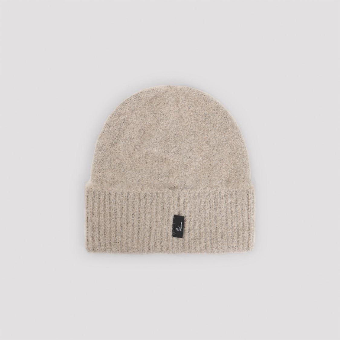 Moncler Grenoble Ribbed Knit Beanie With Folded Cuff And Embroidered Logo