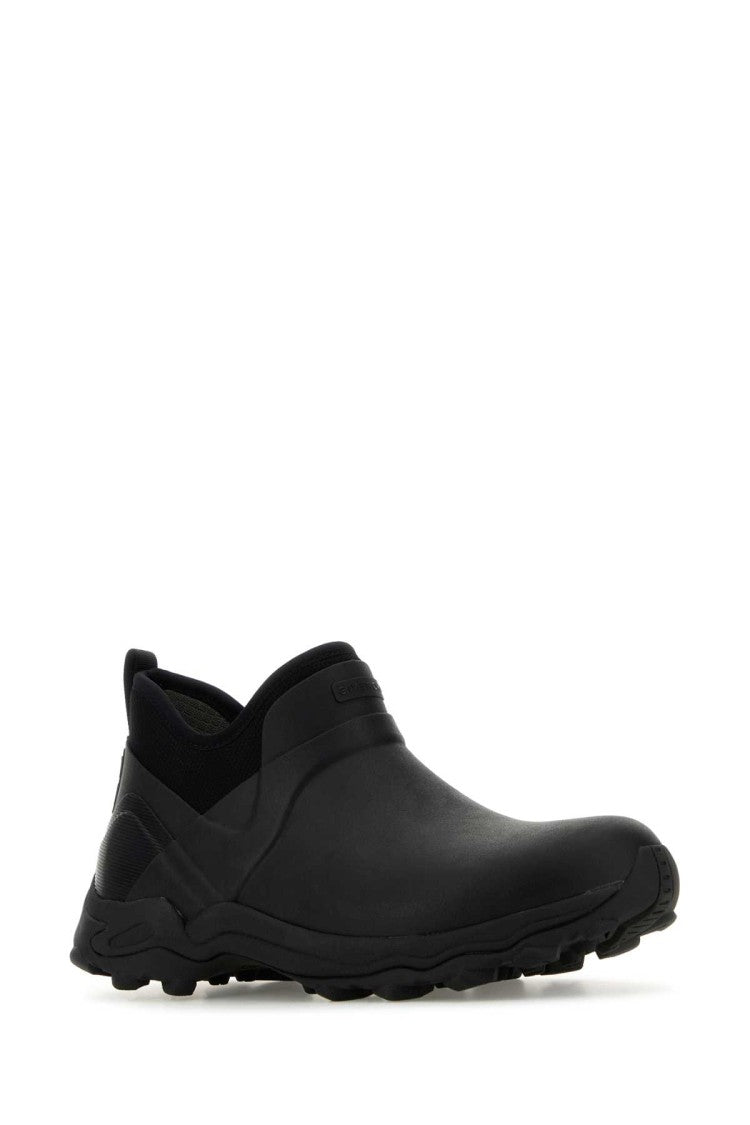 Givenchy Black Rubber Slip Ons