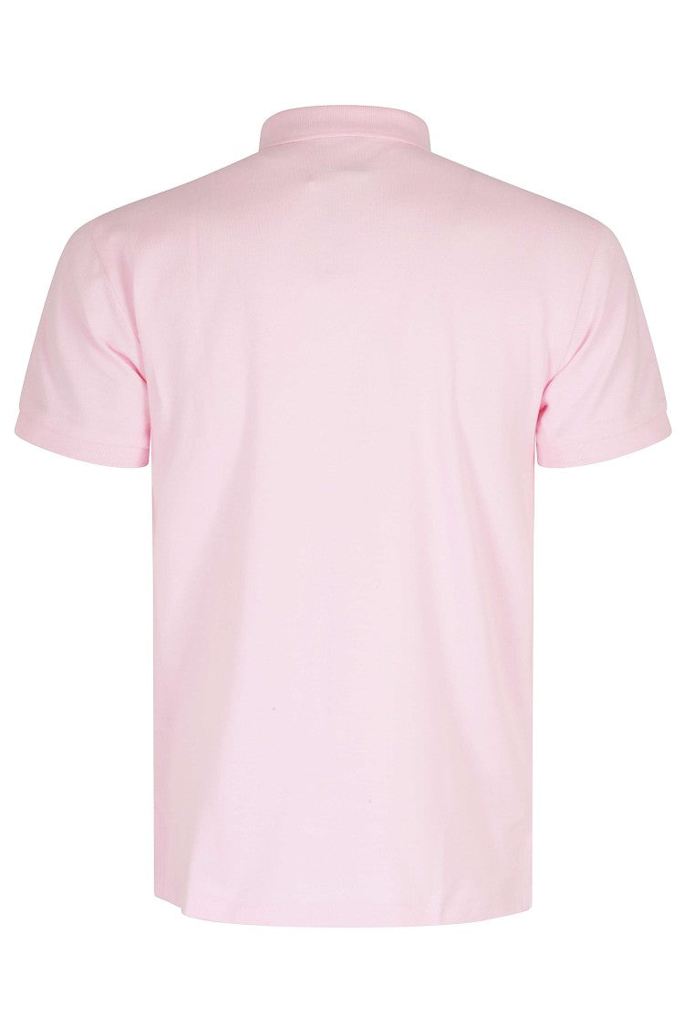 Polo Ralph Lauren Pink Slim Fit Short Sleeve Embroidered Logo Cotton Polo Shirt