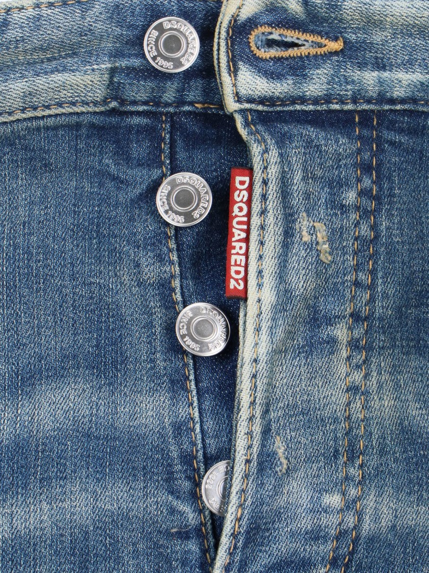 Dsquared2 "Skater" Slim Jeans – Light Blue