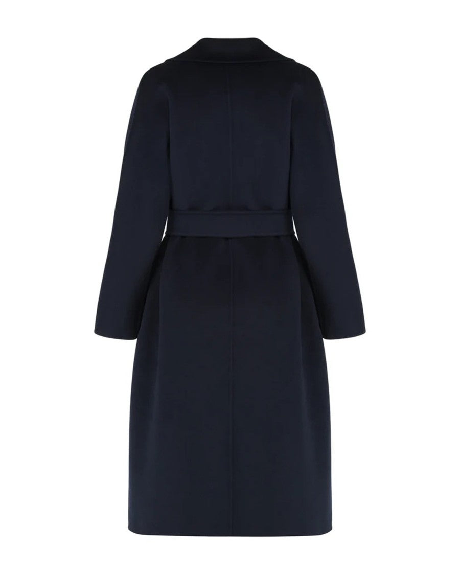 Max Mara Cles Coat In Blue