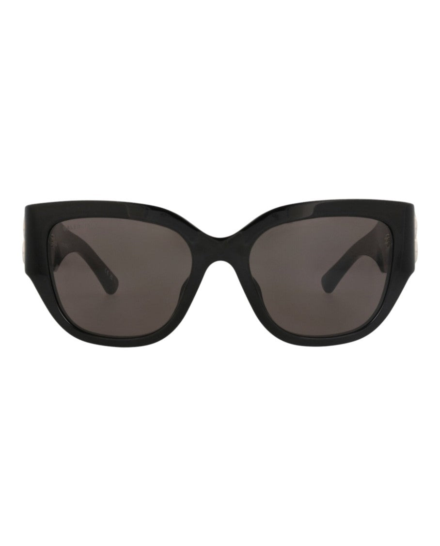 Balenciaga Square-Frame Recycled Acetate Sunglasses