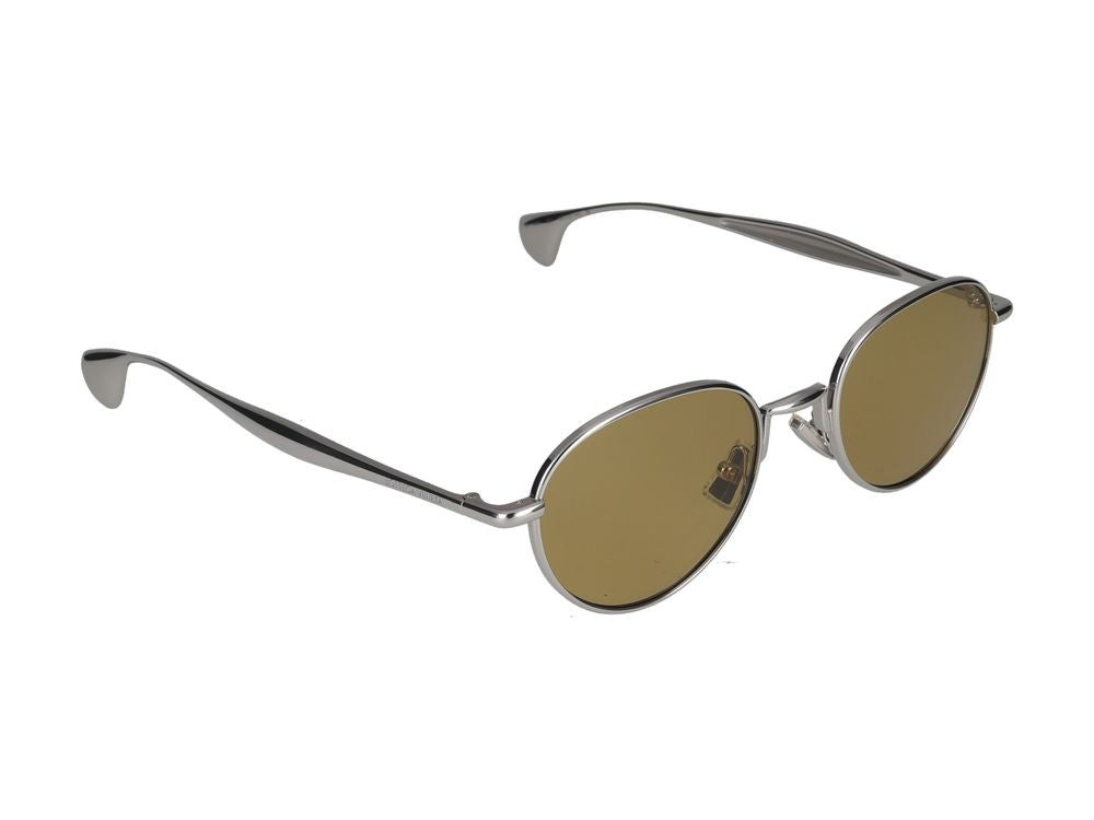 Bottega Veneta Silver Bv1396s Metal Frame Sunglasses