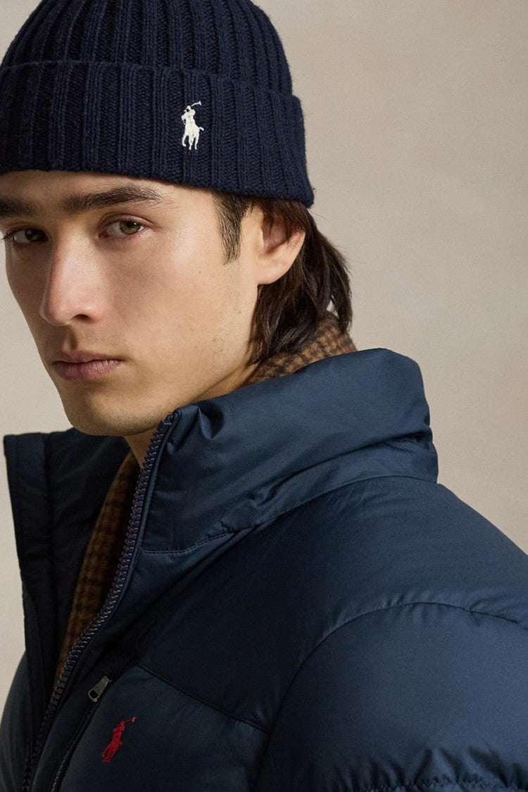 Polo Ralph Lauren Navy Hooded Down Puffer Jacket