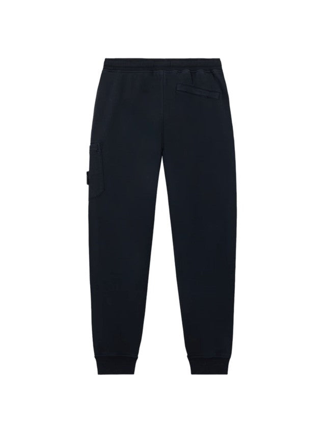 Stone Relaxed Fit Blue Jogger Trousers