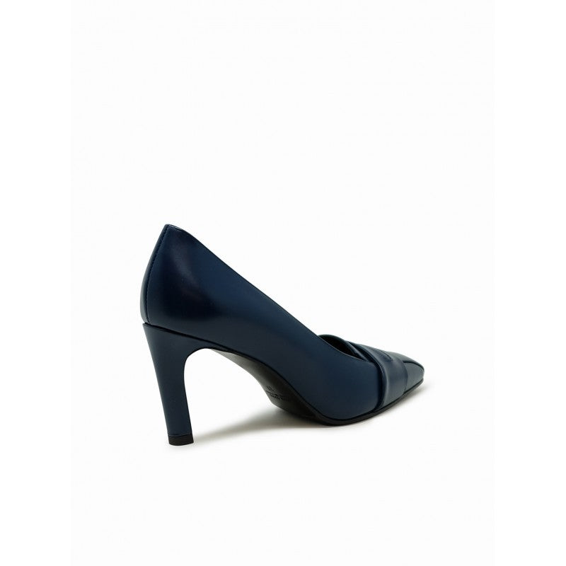 Lella Baldi Lt2473sb Laredo Navy Leather Pumps