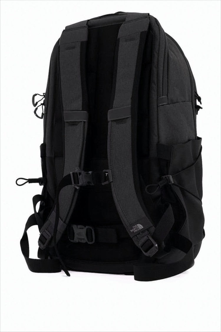 The North Face Spacious Black Nylon Backpack With Bungee Detail
