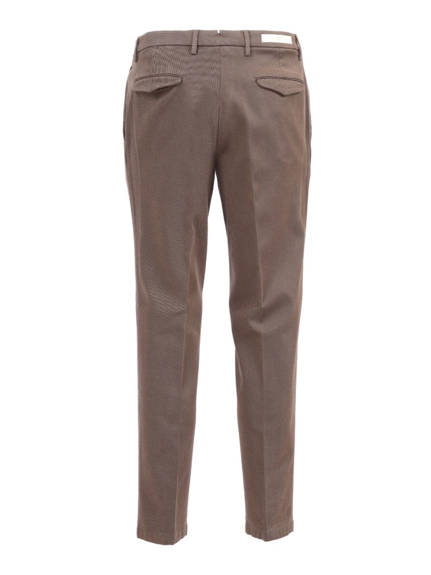 Briglia Tailored Fit Trousers With Minimalist Design And Straight Legs