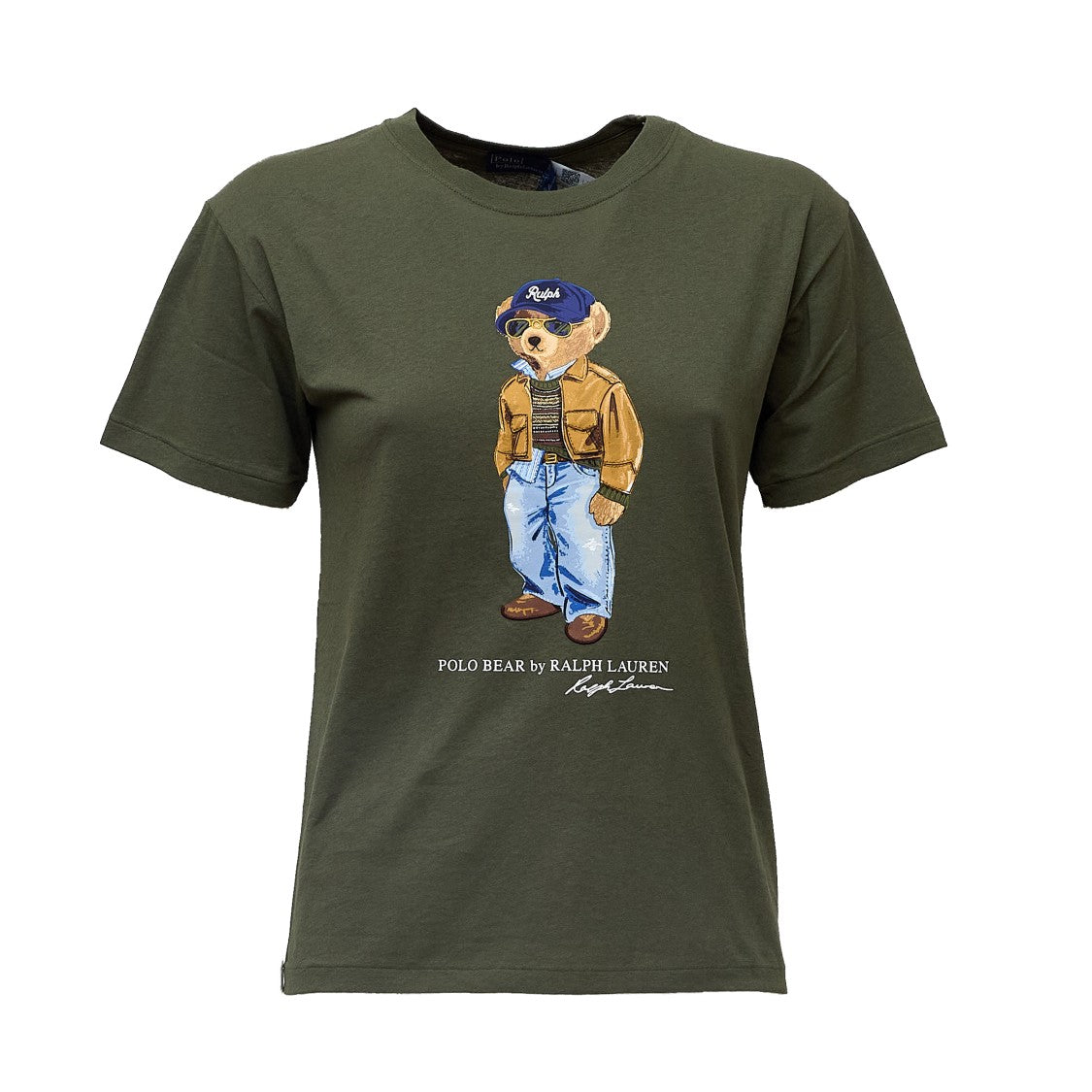 Polo Ralph Lauren Cotton Polo Bear Printed T-Shirt