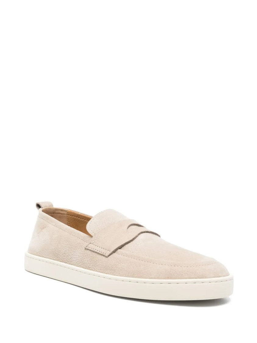 Henderson Beige Loafers With Comfortable Rubber Sole