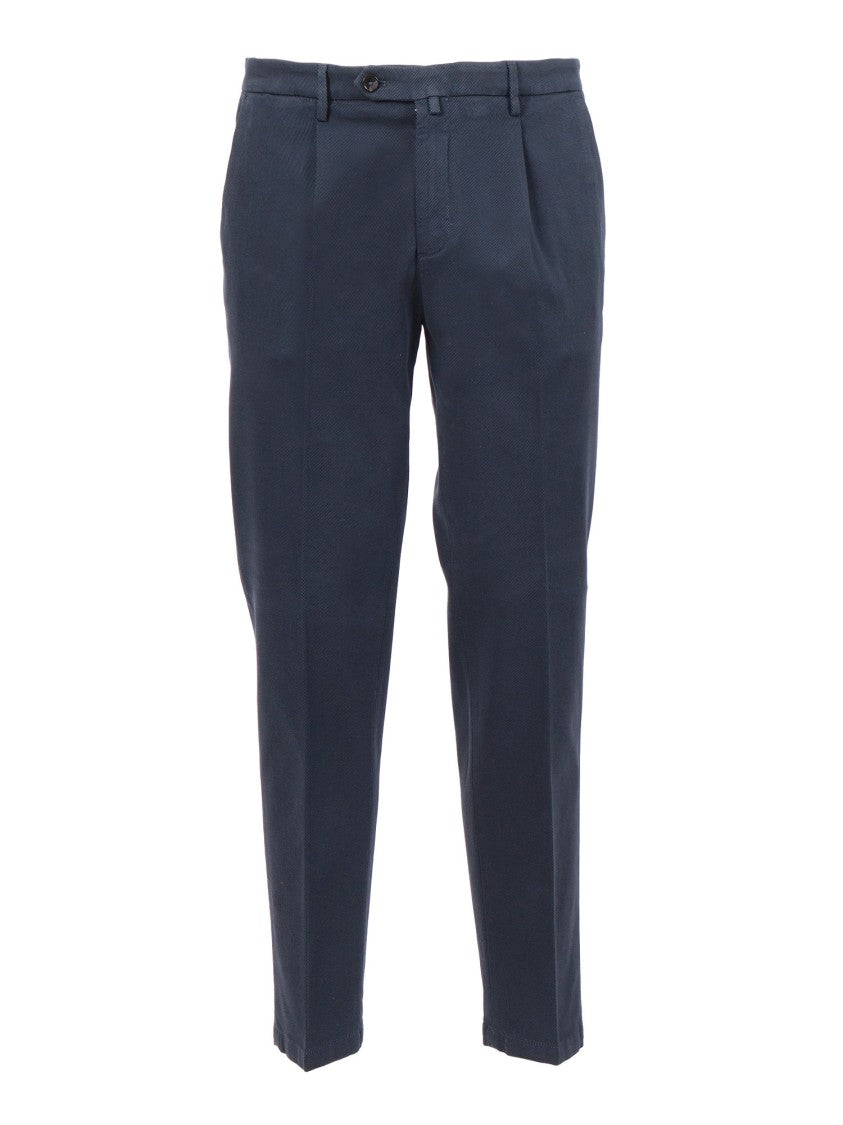 Briglia Tailored Straight-Leg Pants With Mid-Rise Waist